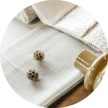 Focus op flat lay voor interieur advies oor Combi Design