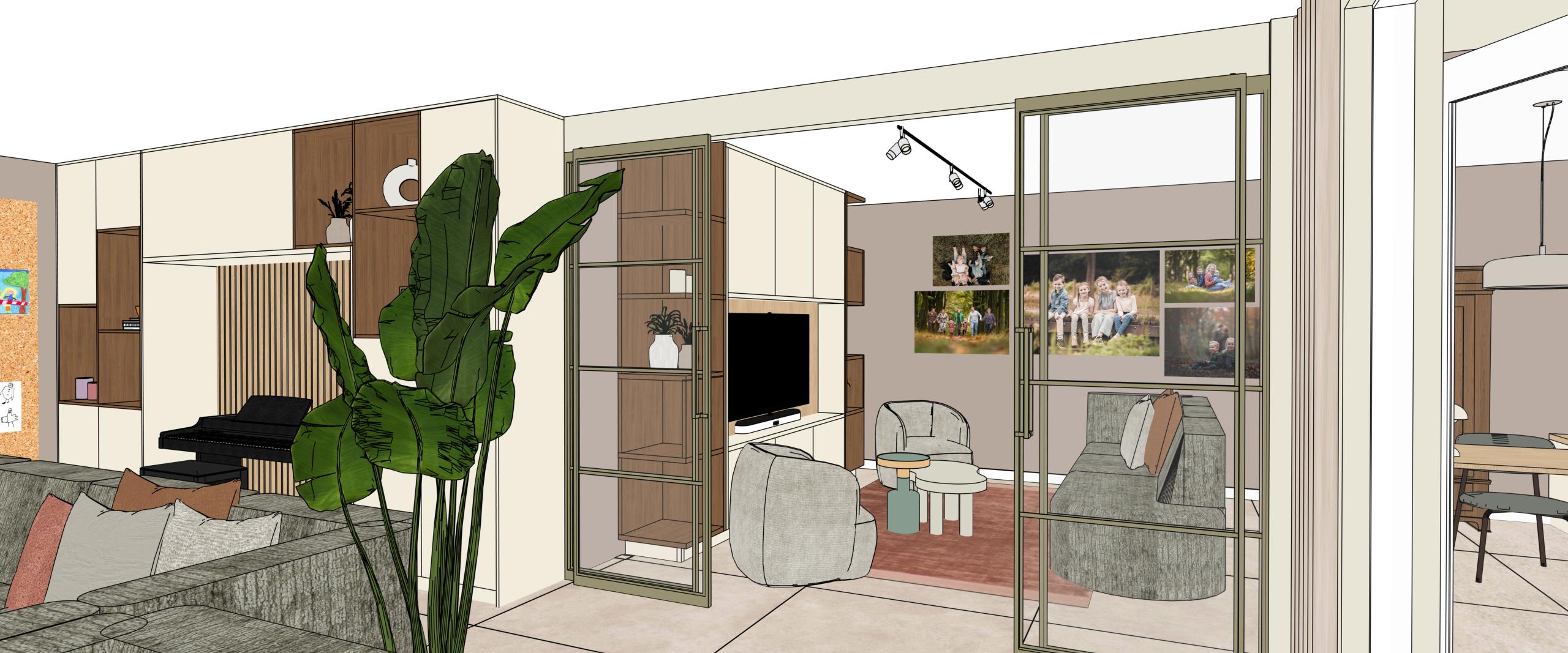 3d visualistie Combi Design 3D visualisatie voor interieur door Combi Design