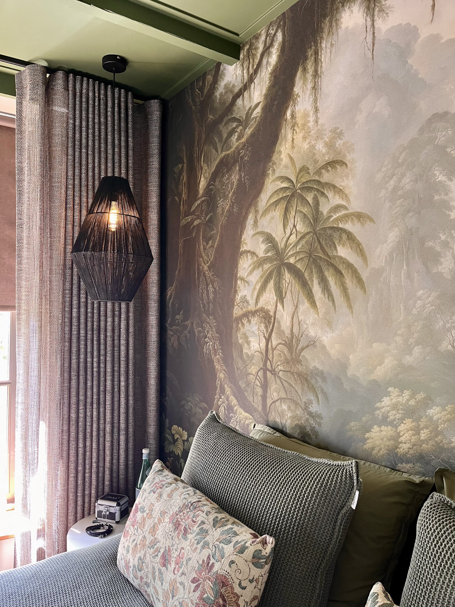 Slaapkamer in boerderijwoning van klant, interieuradvies door Gera Brand van Combi Design